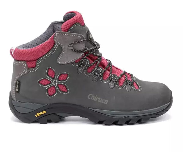Botín Outdoor Chiruca Monique 08 GTX Mujer Gris/Rosa