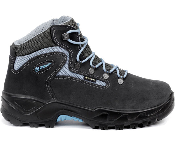 Botín Chiruca Massana 23 GTX Mujer Gris Celeste Trekking Impermeable