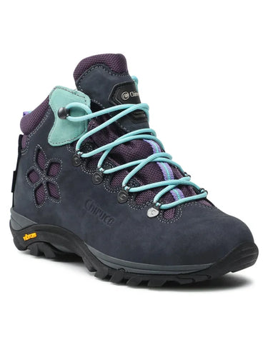Botín Chiruca Monique 23 GTX Mujer Gris Turquesa Trekking Impermeable Vibram
