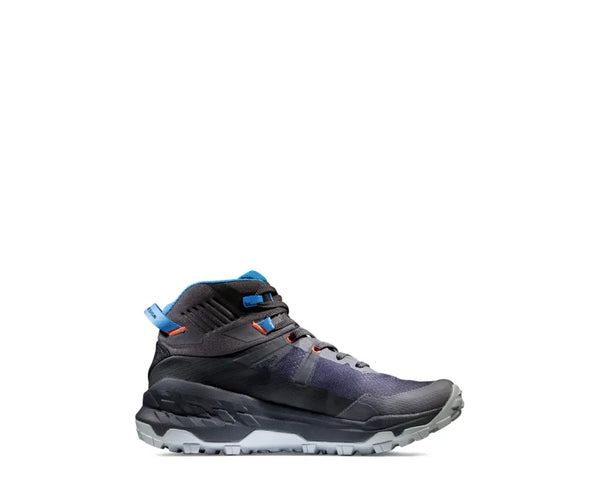 Botín Mammut Sertig Mid GTX Mujer Titanio Azul Gentian Impermeable
