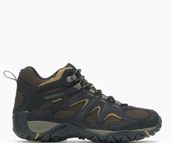 Botin Hombre Yokota 2 Mid Waterproof Oliva Merrell