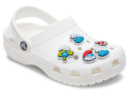 Jibbitz Crocs Pitufos Smurfs Pack 5 Charms Celeste Personaliza
