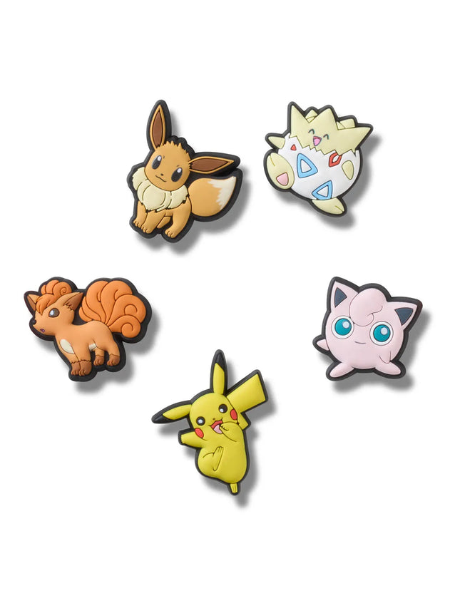 Jibbitz Crocs Pokémon Pack 5 Charms Personajes Personaliza
