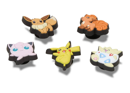 Jibbitz Crocs Pokémon Pack 5 Charms Personajes Personaliza