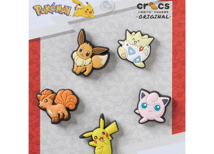 Jibbitz Crocs Pokémon Pack 5 Charms Personajes Personaliza
