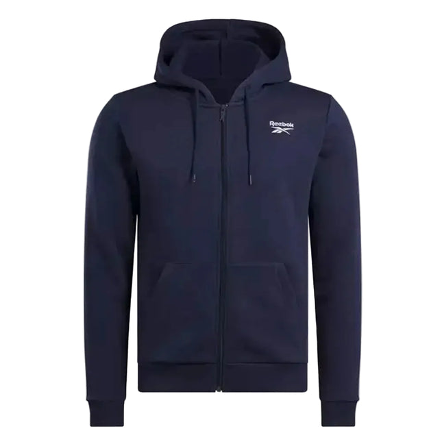 Polerón Reebok Identity SL Fleece Full Zip Hombre Negro
