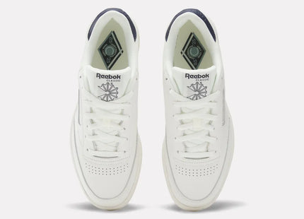 Zapatilla Reebok Club C 85 Unisex Crema Cuero Clásica 40 Años