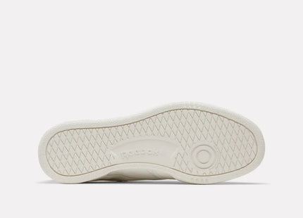 Zapatilla Reebok Club C 85 Unisex Crema Cuero Clásica 40 Años