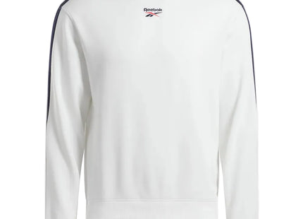 Polerón Reebok Classics RI Cross Check Crew Hombre Blanco