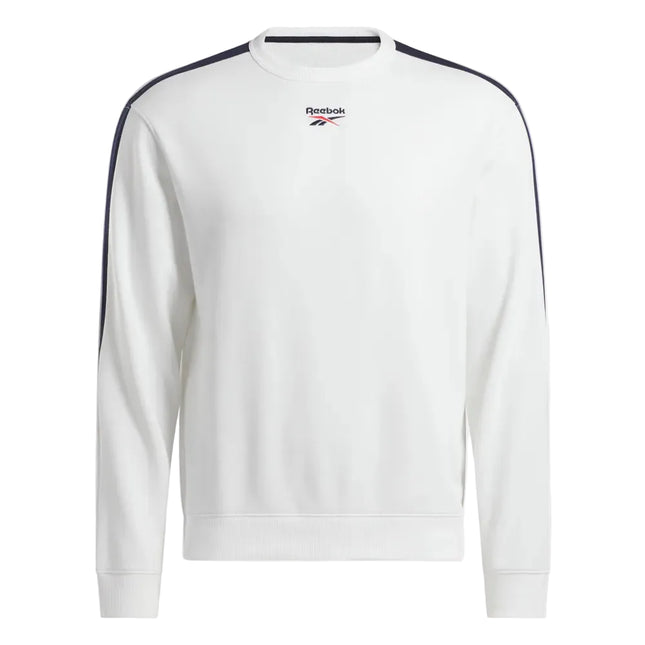 Polerón Reebok Classics RI Cross Check Crew Hombre Blanco