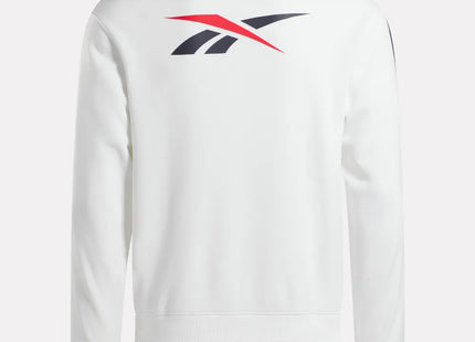 Polerón Reebok Classics RI Cross Check Crew Hombre Blanco