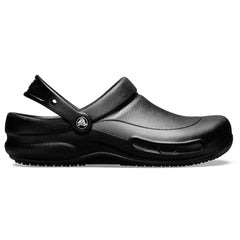 Zueco Crocs Bistro Work Clog Unisex Negro Antideslizante Trabajo