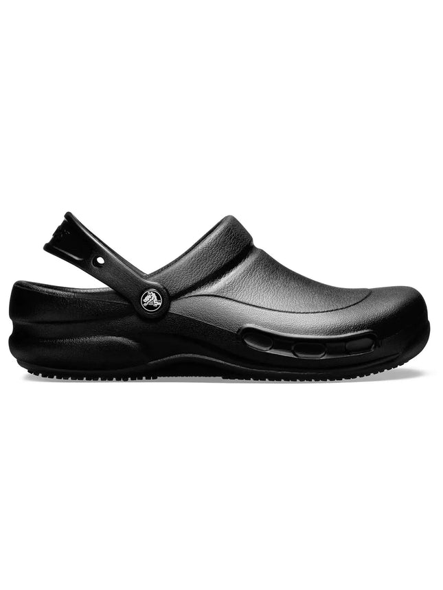 Zueco Crocs Bistro Work Clog Unisex Negro Antideslizante Trabajo