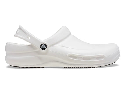 Zueco Crocs Bistro Work Clog Unisex Blanco Antideslizante Trabajo