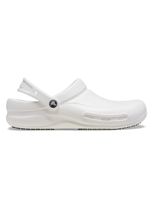 Zueco Crocs Bistro Work Clog Unisex Blanco Antideslizante Trabajo