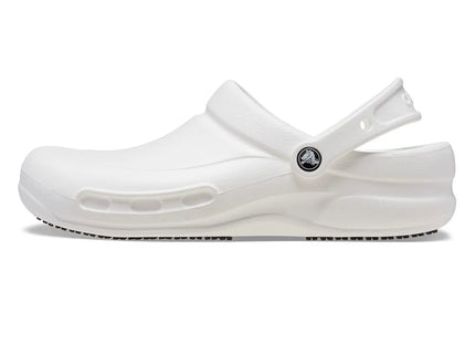 Zueco Crocs Bistro Work Clog Unisex Blanco Antideslizante Trabajo