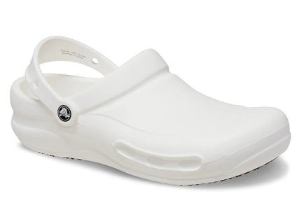 Zueco Crocs Bistro Work Clog Unisex Blanco Antideslizante Trabajo