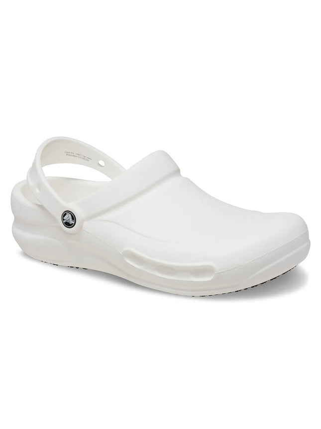 Zueco Crocs Bistro Work Clog Unisex Blanco Antideslizante Trabajo