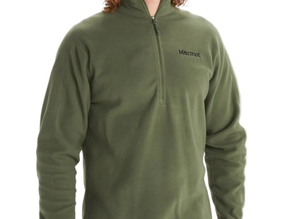 Polar Marmot Rocklin 1/2 Zip Hombre Verde Cocodrilo Fleece