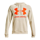 Polerón Under Armour Rival Fleece Big Logo HD Hombre Crema