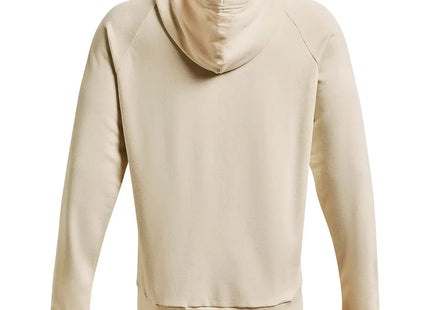 Polerón Under Armour Rival Fleece Big Logo HD Hombre Crema