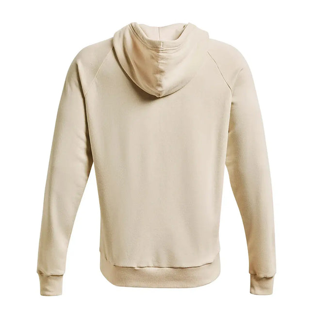 Polerón Under Armour Rival Fleece Big Logo HD Hombre Crema