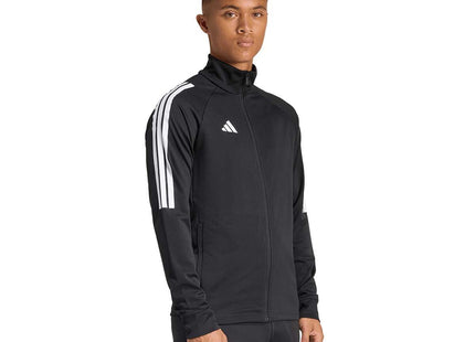Polerón Adidas Sereno Cut 3 Tiras Climacool Hombre Negro
