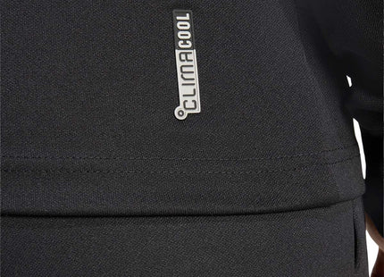 Polerón Adidas Sereno Cut 3 Tiras Climacool Hombre Negro