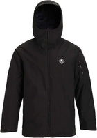 Chaqueta Burton MB Hilltop Hombre Negro Impermeable Nieve