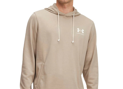 Polerón Under Armour Rival Fleece Big Logo HD Hombre Crema
