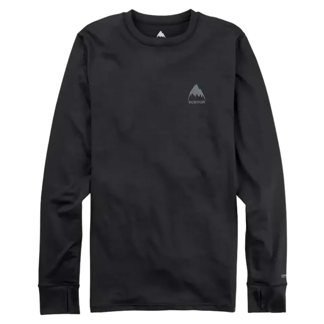 Primera Capa Superior Hombre Burton  Lightweight X Base Layer Crew Negra