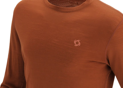 Primera Capa Doite Corewarm Hombre Naranja Lana Merino