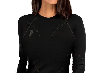 Primera Capa Superior Mujer Compression Top Peak Performance Gotalv Negra
