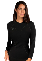 Primera Capa Superior Mujer Compression Top Peak Performance Gotalv Negra