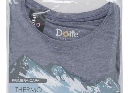 Primera Capa Superior Doite Hombre Thermoactive Nivel 1 Color Gris Azulado
