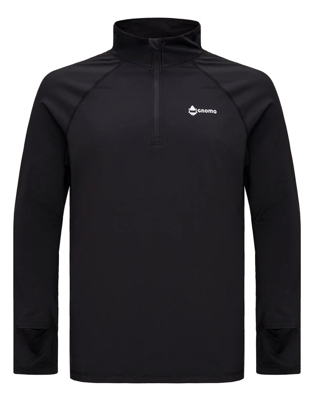 Primera Capa Hombre Farlen 1/4 Zip Negro