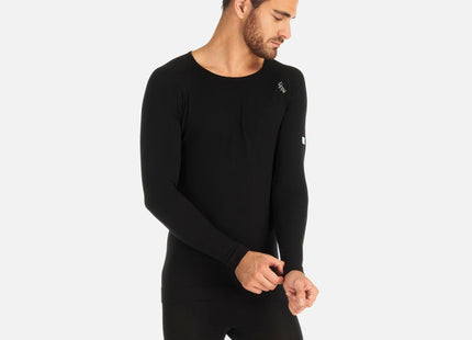 Primera Capa Superior Hombre Lippi Skintec 1000 Seamless Light Top Negra