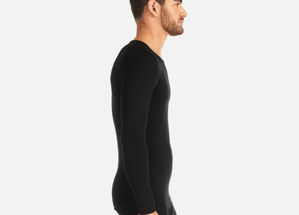 Primera Capa Superior Hombre Lippi Skintec 1000 Seamless Light Top Negra