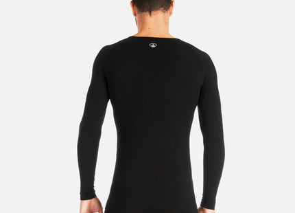 Primera Capa Superior Hombre Lippi Skintec 1000 Seamless Light Top Negra