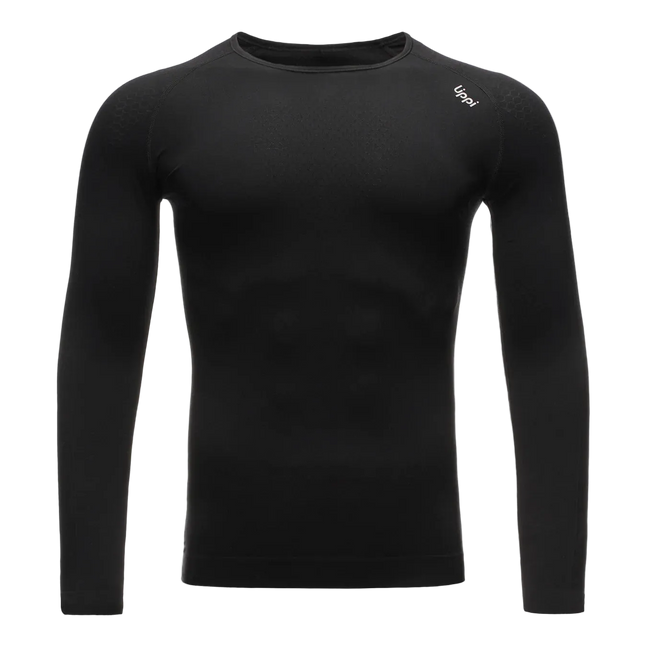Primera Capa Superior Hombre Lippi Skintec 1000 Seamless Light Top Negra