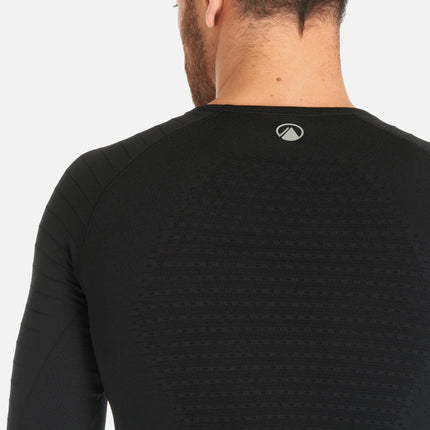 Primera Capa Superior Hombre Lippi Skintec 2000 Seamless Top Negra