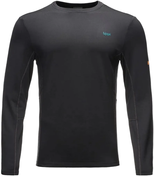 Primera Capa Superior Hombre Lippi Skintec 2000 Warm Top Negra