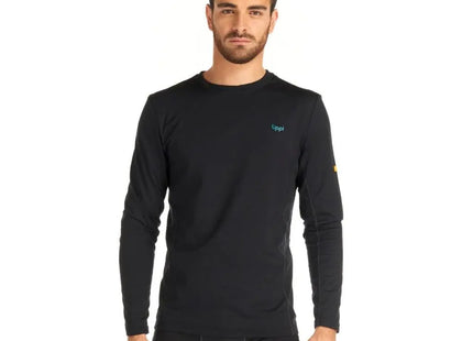 Primera Capa Superior Hombre Lippi Skintec 2000 Warm Top Negra
