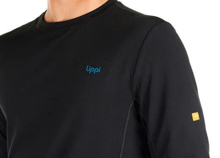 Primera Capa Superior Hombre Lippi Skintec 2000 Warm Top Negra