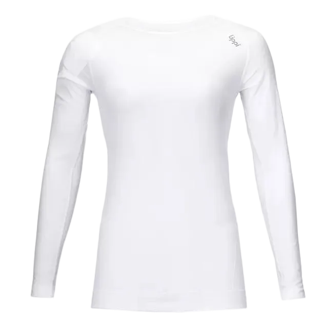 Primera Capa Superior Mujer Lippi Skintec 1000 Seamless Top Blanca