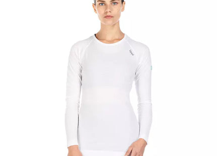 Primera Capa Superior Mujer Lippi Skintec 1000 Seamless Top Blanca