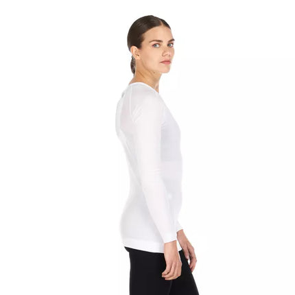 Primera Capa Superior Mujer Lippi Skintec 1000 Seamless Top Blanca