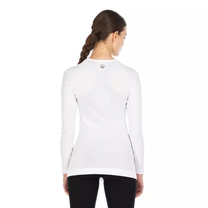 Primera Capa Superior Mujer Lippi Skintec 1000 Seamless Top Blanca