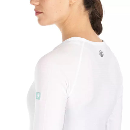 Primera Capa Superior Mujer Lippi Skintec 1000 Seamless Top Blanca