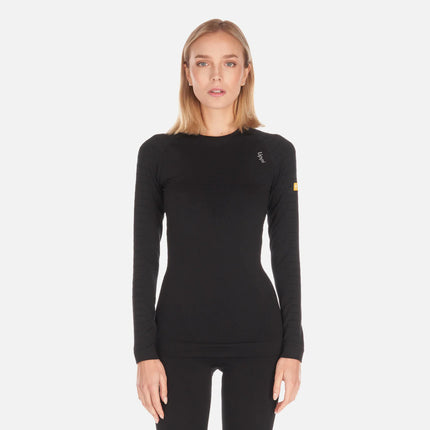 Primera Capa Superior Mujer Lippi Skintec 2000 Seamless Top Negra